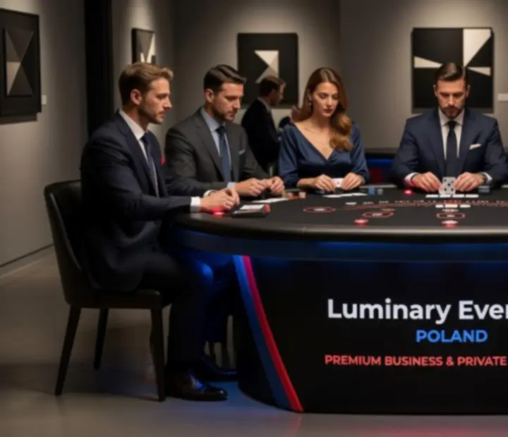 Fragment galerii zdjęć z eleganckich wydarzeń blackjackowych